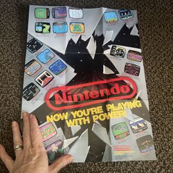 Nintendo “Now You’re Playing With Power” Poster