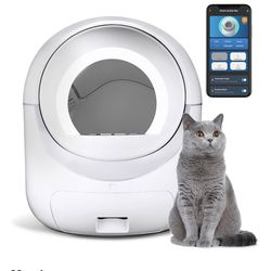 Cleanpethome Self Cleaning Cat Litter Box, Automatic Cat 