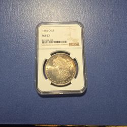 Collectible Coin 1885-O MS63 NGC CERTIFIED 
