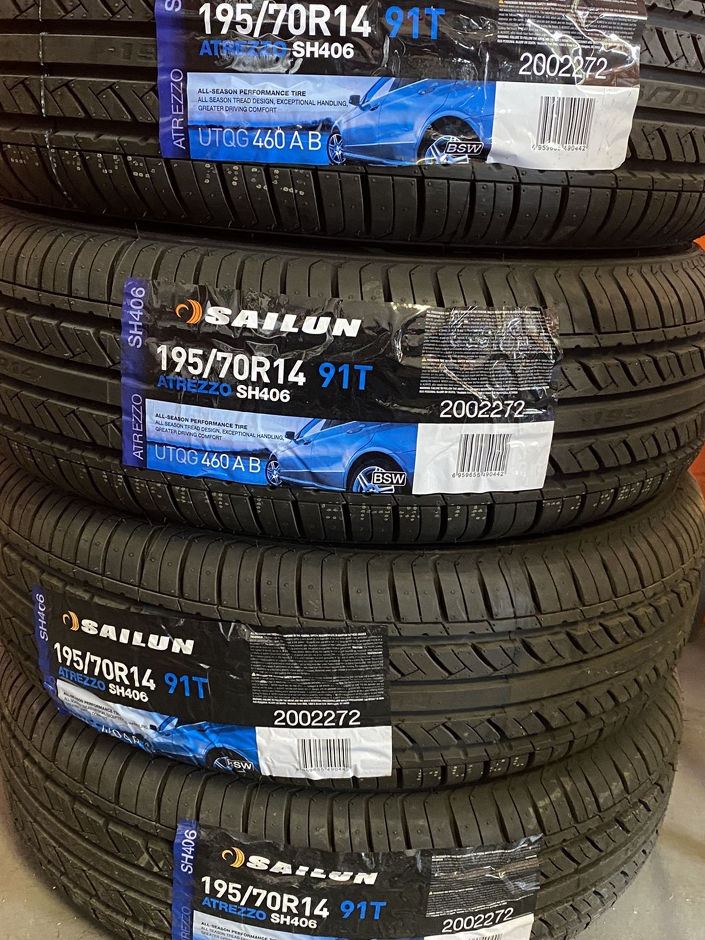 195/70R14 Tires