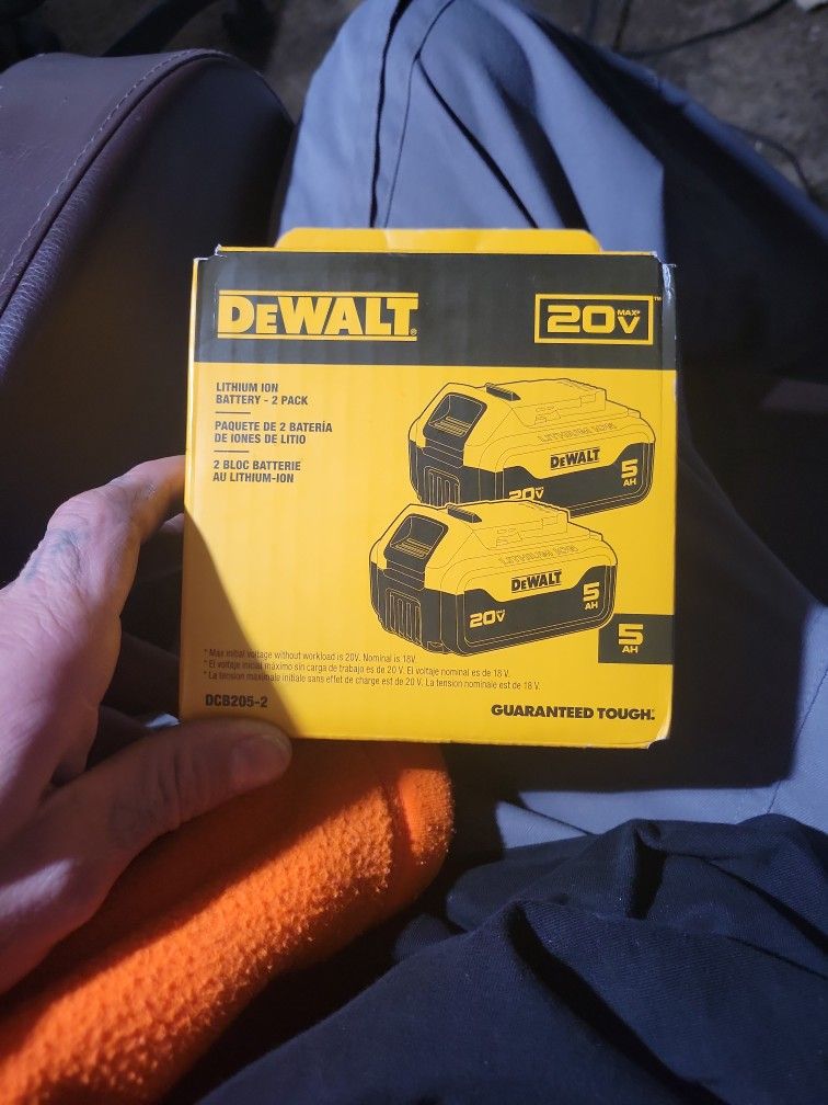 Dewalt Batteries 20v