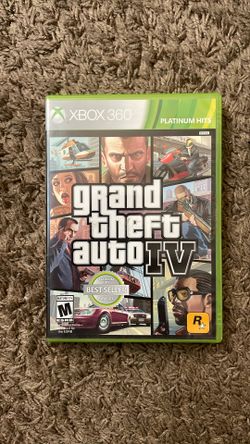 Grand Theft Auto IV Xbox 360 Game Disc