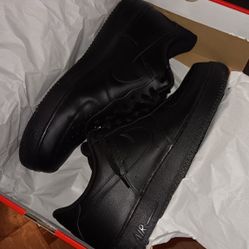 Blk Low  Air Force Ones Size 13