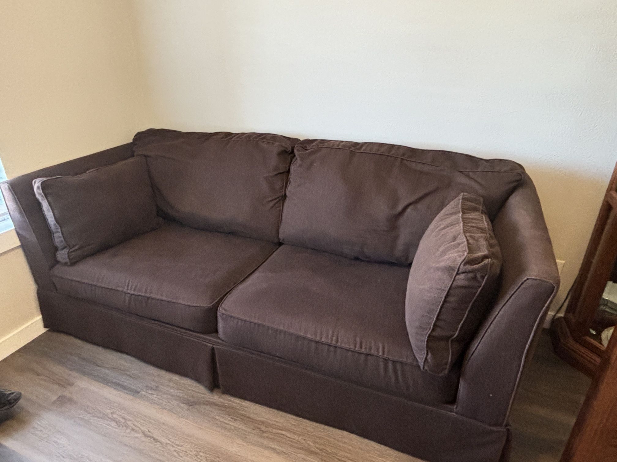 Brown Sleeper Sofa