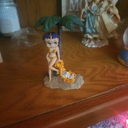 Betty Boop With Palm Tree