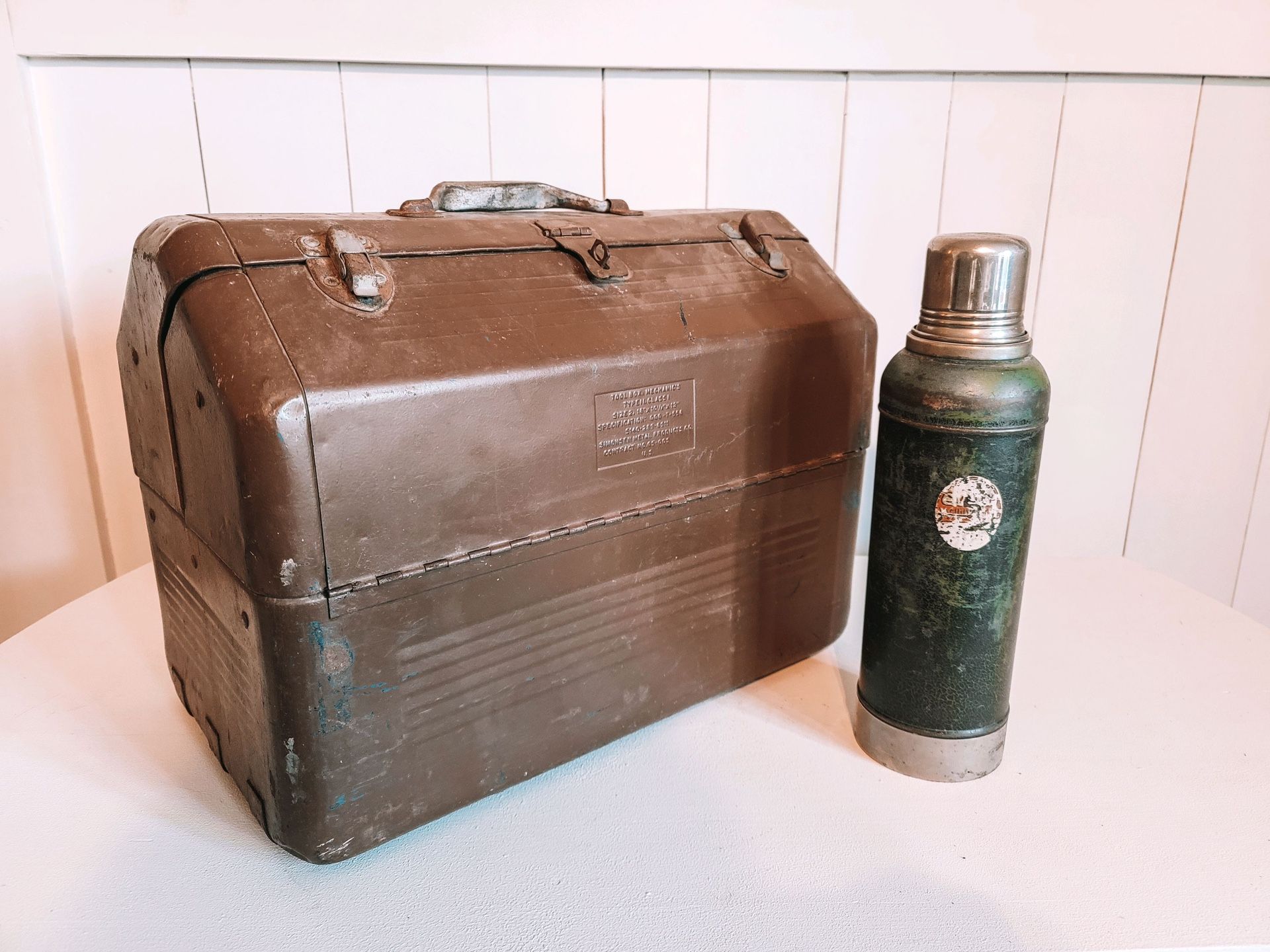 Vintage Military Tool Box