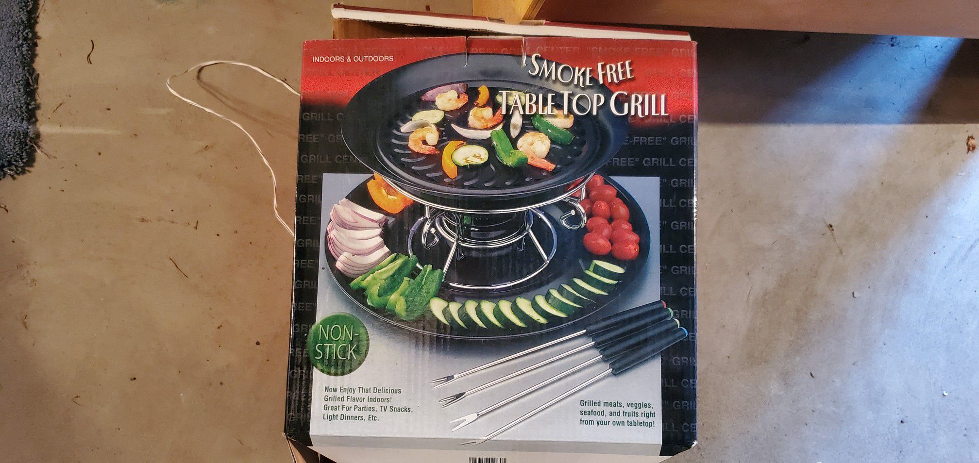 Smoke-free tabletop Grill ( Pick Up Only)