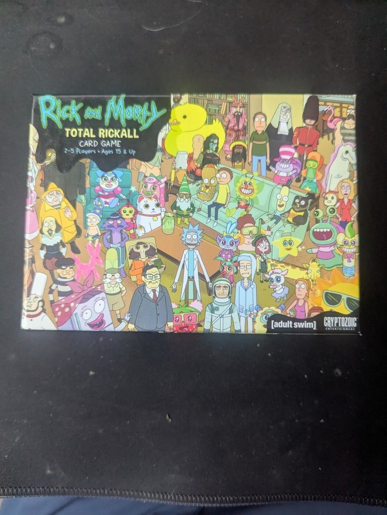 Rick And Morty Total Rickcall Card Game