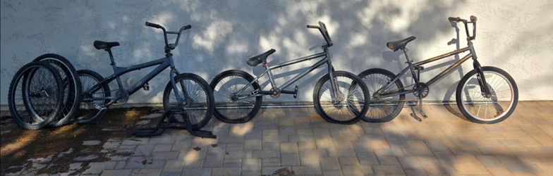 3 20" BMX Project Lot - GT Fly, Haro F-Series, Mongoose - $100 or $50 each