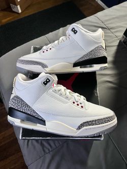 Jordan 3 White Cement Reimagine size 10