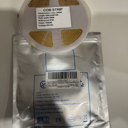 COB 5mm width 3000K Warm White 400LEDs/M DC 12V