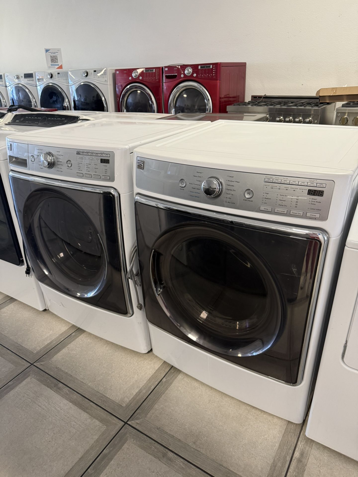 Kenmore Washer & Gas Dryer Big Capacity Great Conditions
