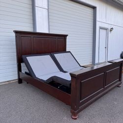 King size adjustable bed and bed frame - FREE DELIVERY