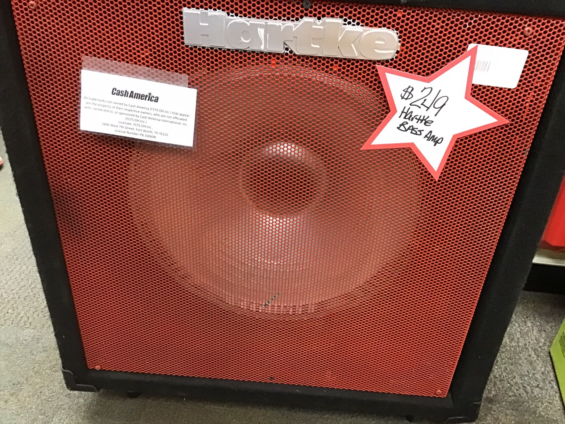 Hartke Amp