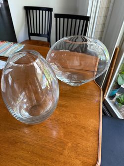 Glass vases