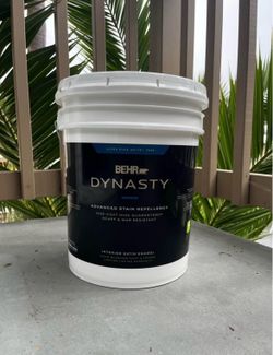 BEHR Dynasty 5 gal. Satin Interior Paint & Primer NEW