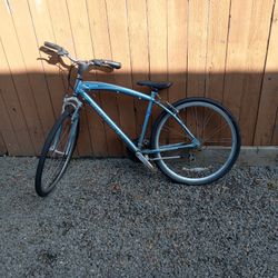 Schwin Broadway Model Baby Blue Bike With Fancy Road Tires