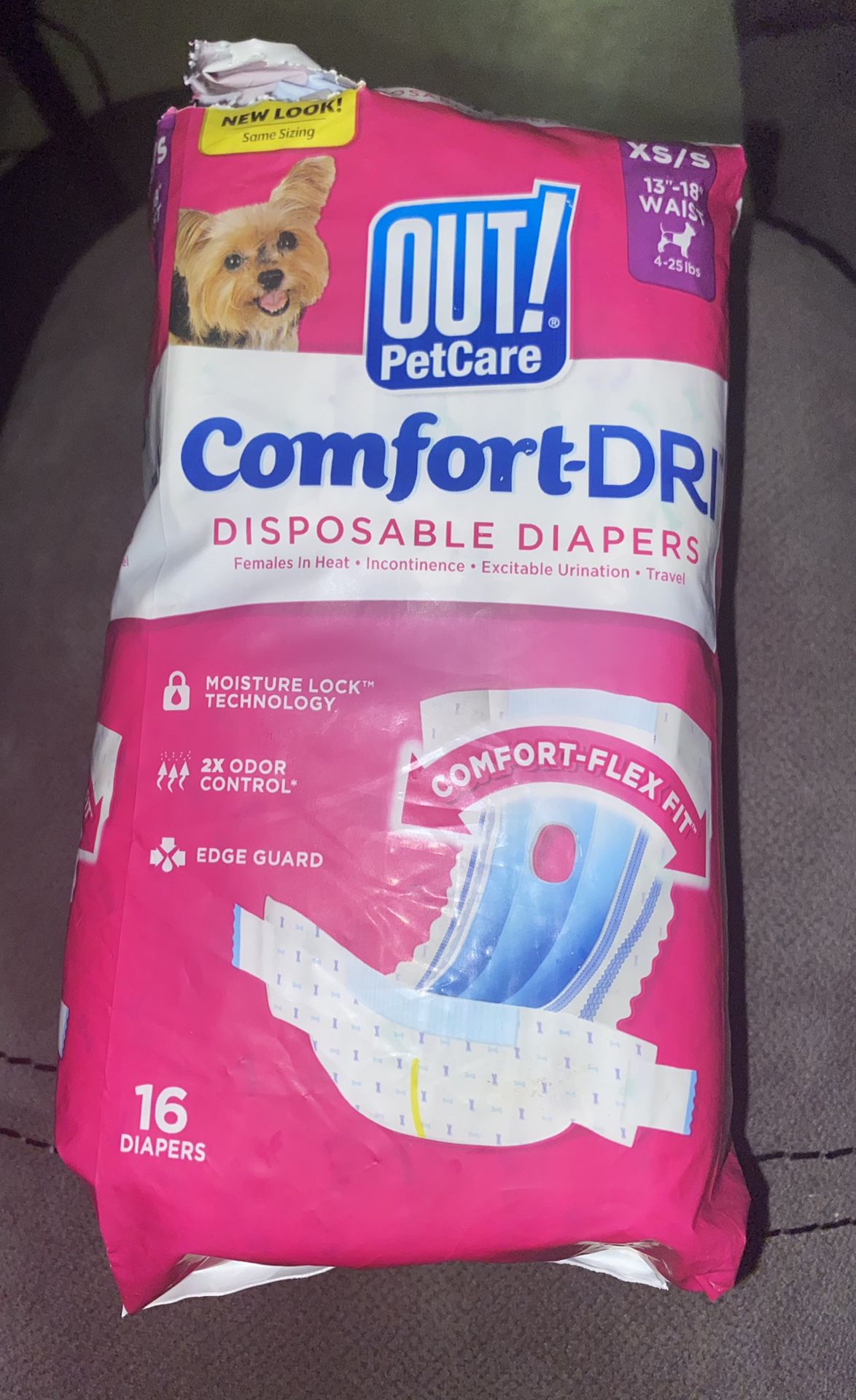 Female dog disposable diapers XS/S