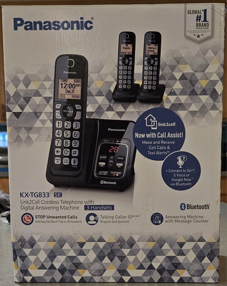 Panasonic Cordless Phone With Answering Machine
