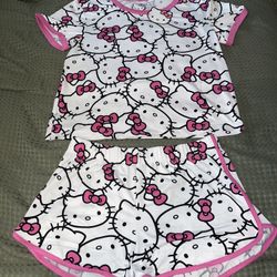 Hello Kitty By Sanrio Pajama Sets For Spring! Brand New With Tags! 2 Sizes Available! (S-M)
