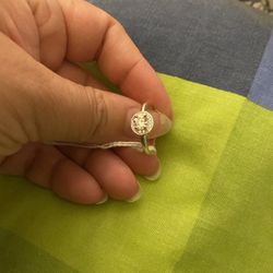 Real 925 Sterling Silver Wedding Ring Size 7