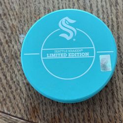 Seattle Kraken Limited, Edition Puck