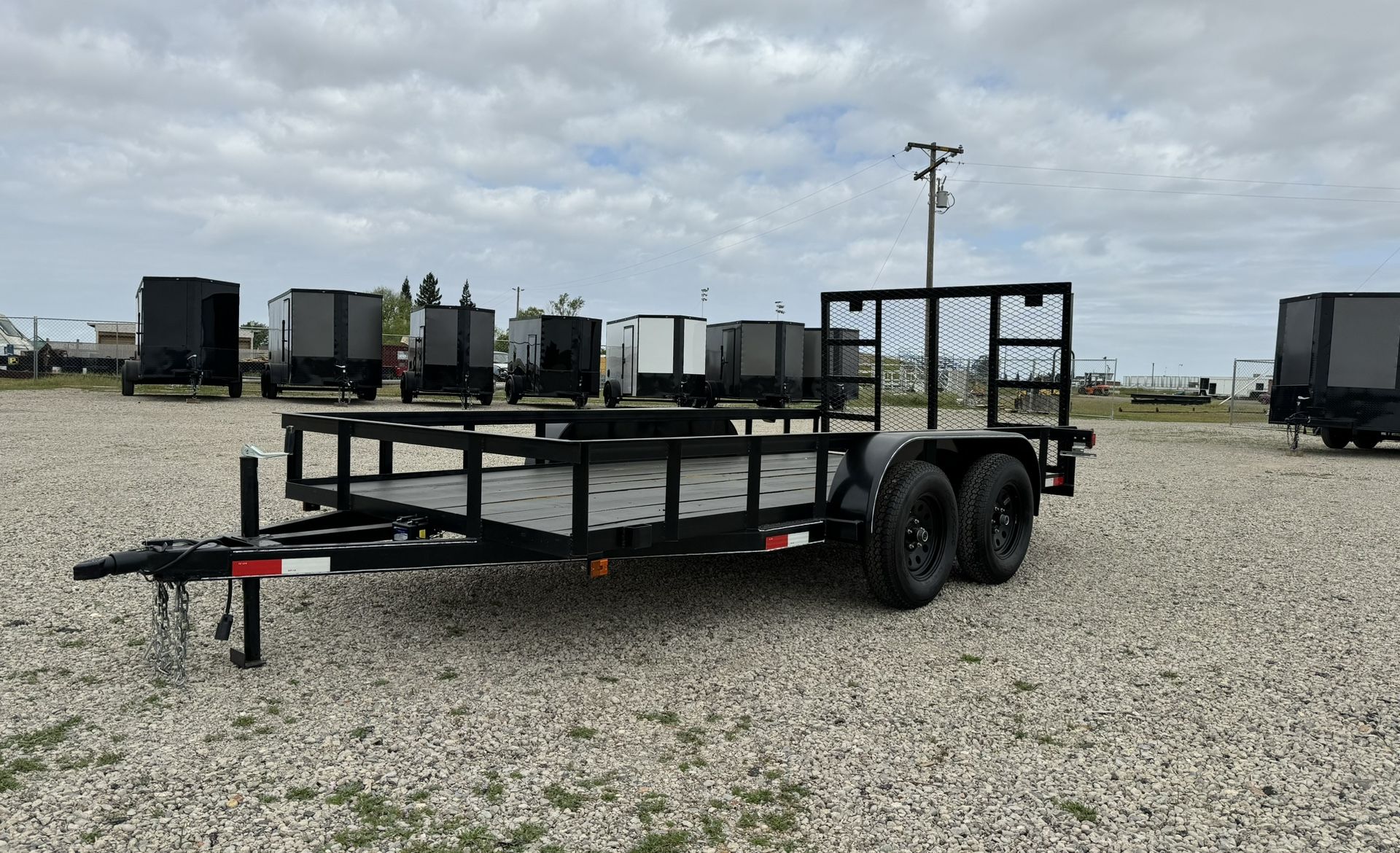 76”x14 Utility Trailer Toy Hauler