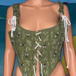 Handmade Bumblebee Corset 