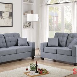 2 Pc Sofa Set