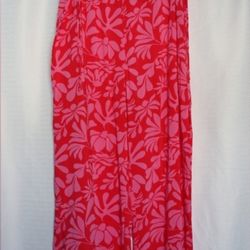 NWT Shade & Shore Ruffle Waist Cover-Up Pants – Size L (12/14)