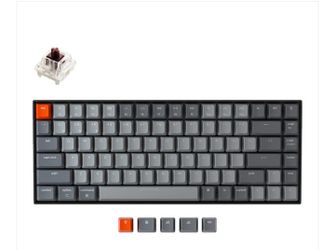 NEW OPEN BOX Keychron K2 Wireless Mechanical Keyboard (Version 2) White Blacklight Brown Switch SOLD OUT