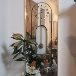 Mirrored Pendulum Wall Clock