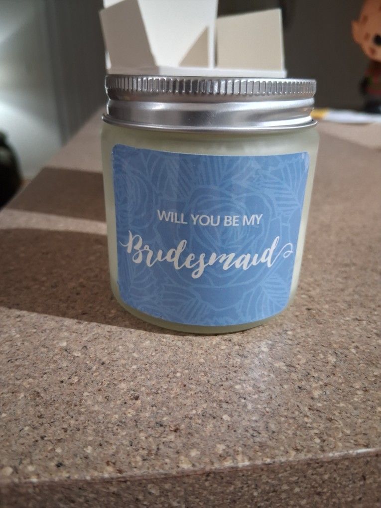 Bridesmaid Candle