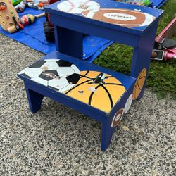 Kids Wooden Two Step 