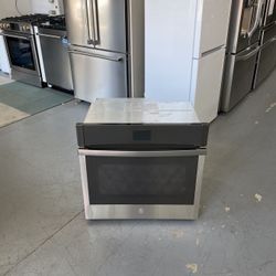 convection single ge oven wall smart built-in 