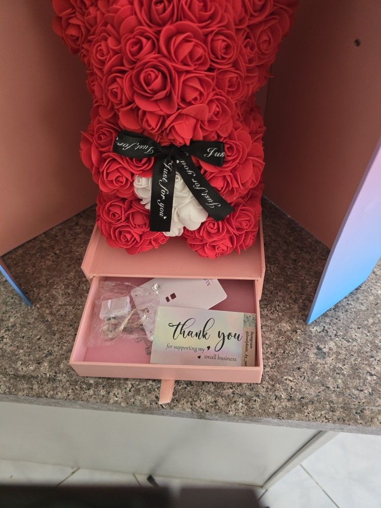 Rose Teddy Bear