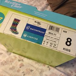 RAIN 🌈BOOTS FOR TODDLER KID SIZE 8