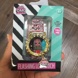 NWT L.O.L OMG flashing LCD watch