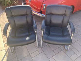Set Of Padded Chairs