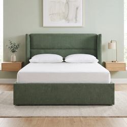 Queen storage bed frame