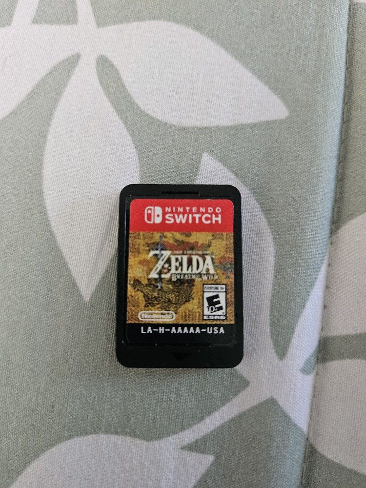 Zelda Brethe of the Wild Nintendo Switch