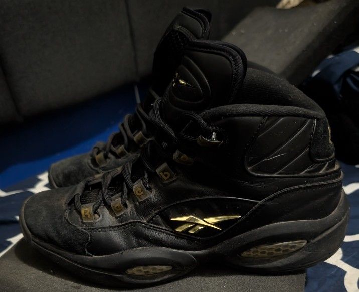 Reebok Questions Mid Lux Sz 11