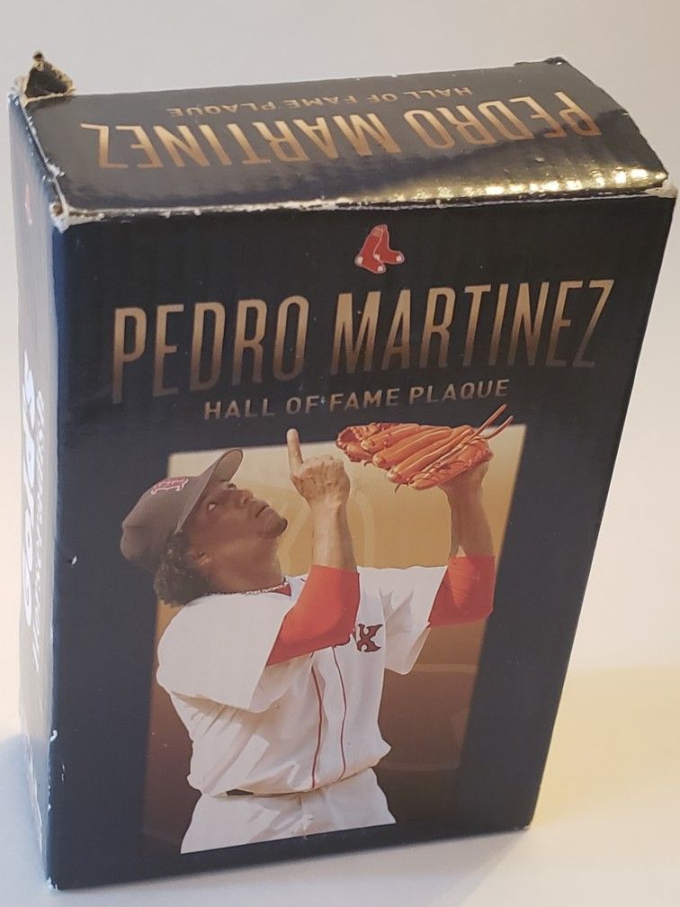 Pedro Martinez Hall Of Fame 2015 Mini Plaque