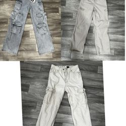 Women’s Cargo Pants Bundle Sizes 6&7 