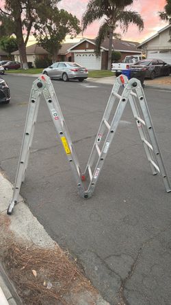 Aluminum Multi-Position Folding Ladder