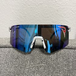 🔥 BRAND NEW Pit Viper Sunglasses – Blue Mirror Lens 🔥