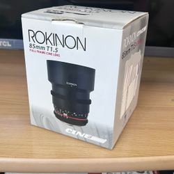 Rokinon full frame lens 8.5mm T1.5 m4/3