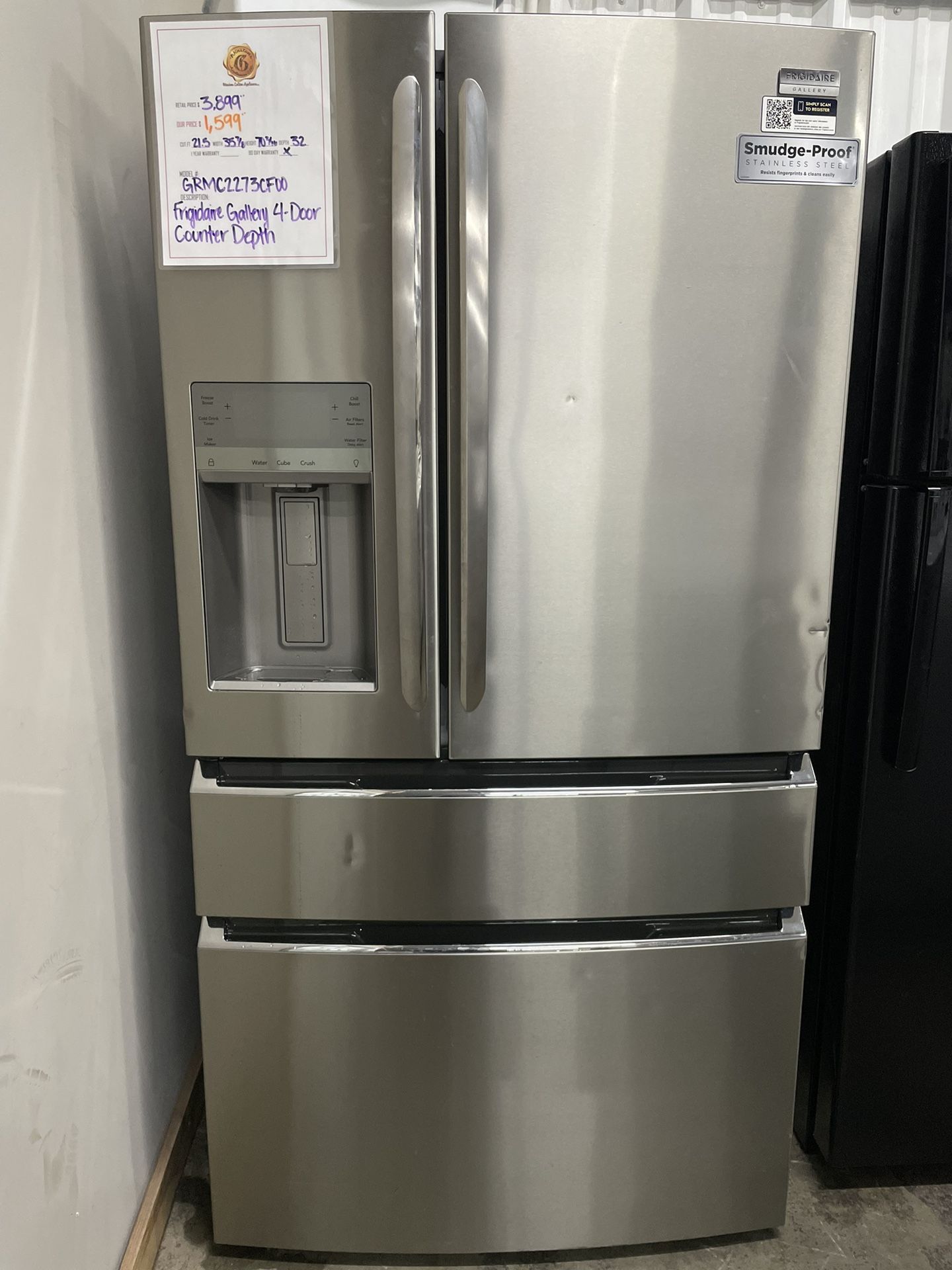4 Door Refrigerator
