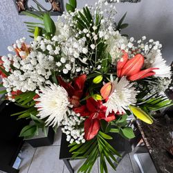 Bouquet With Vase