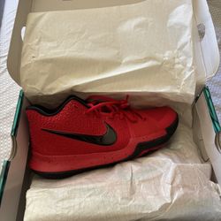 Kyrie 3 Candy Red Size 8.5